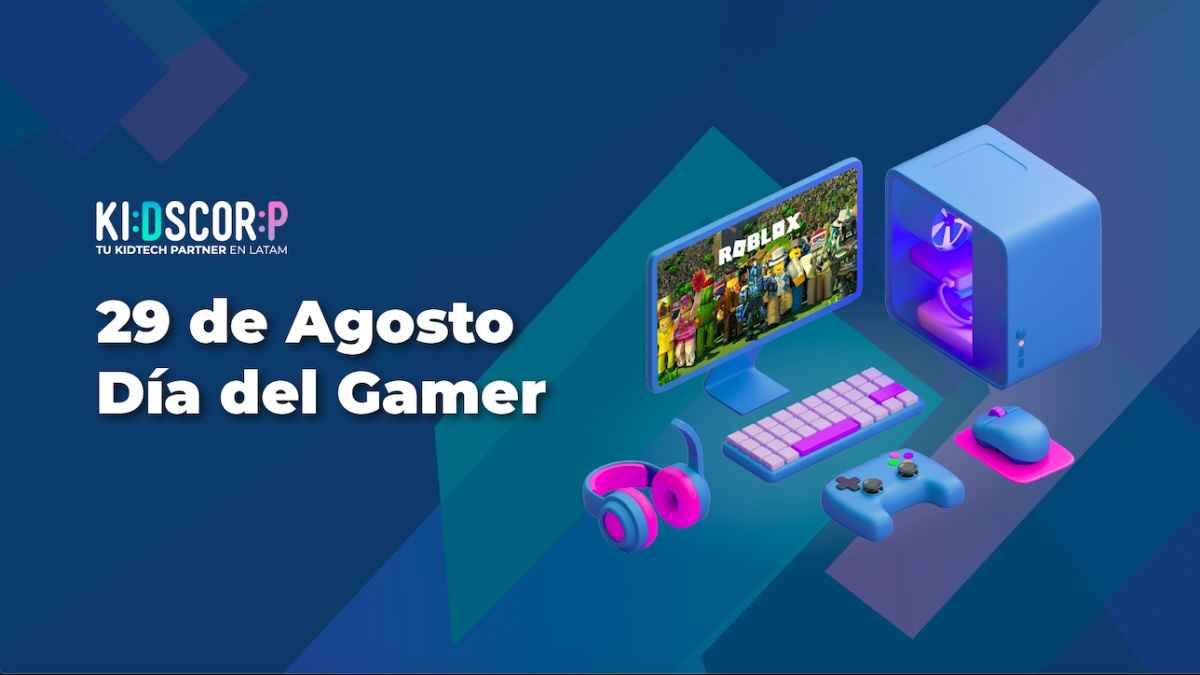 Portada de Día Mundial del Gamer: Roblox es el videojuego favorito del 32% de niñas entre 6 y 12 años en América Latina en 2022.