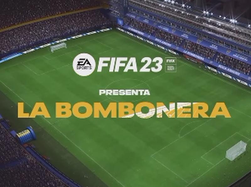 Portada de EA Sports y Laugh presentaron "La Bombonera"