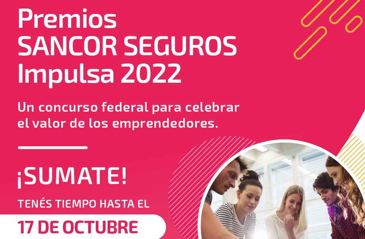 Portada de Se lanzó la convocatoria para participar de los Premios Sancor Seguros Impulsa 2022 