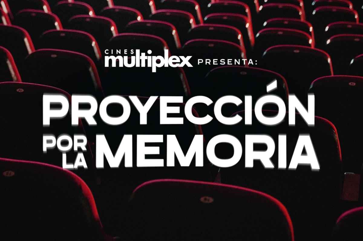 Portada de "Proyección por la memoria", una acción de VMLY&R para la película Argentina 1985 y Multiplex