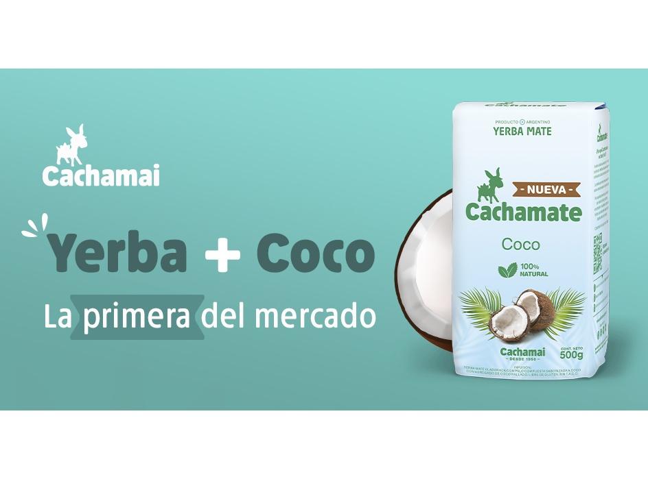 Portada de Cachamai lanzó la primera yerba con coco