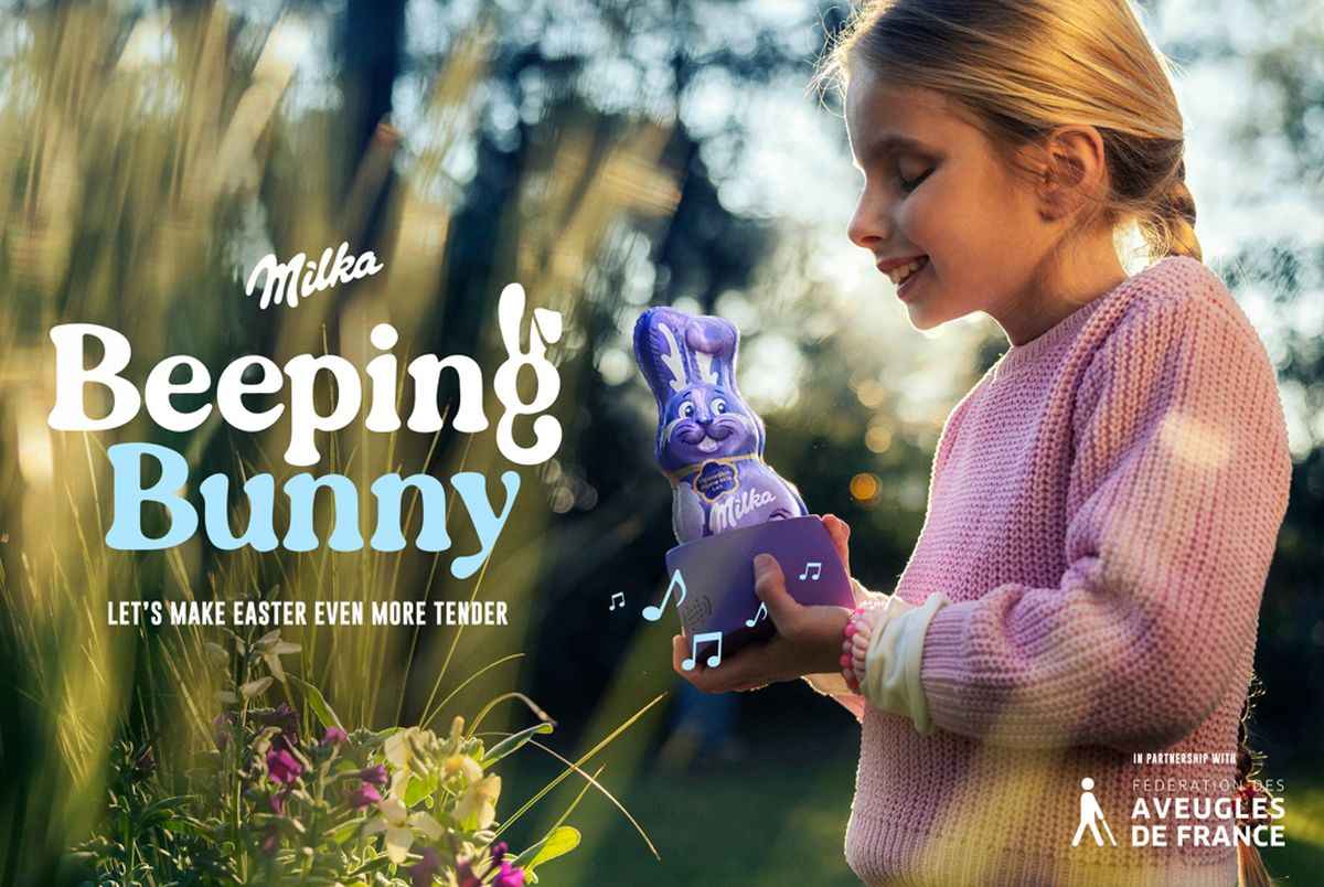 Portada de Milka creó "Beeping Bunny", un dispositivo para que los niños ciegos puedan jugar a la caza de huevos de pascua 