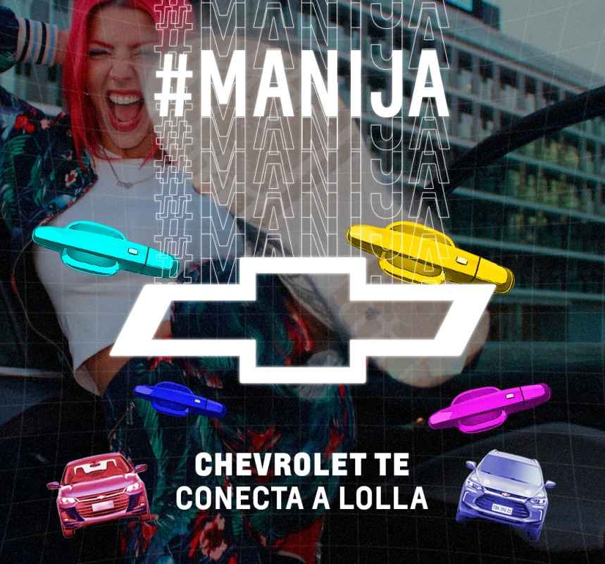 Portada de “Manijas”, la campaña de COMMONWEALTH//McCann Buenos Aires para Chevrolet en Lollapalooza Argentina