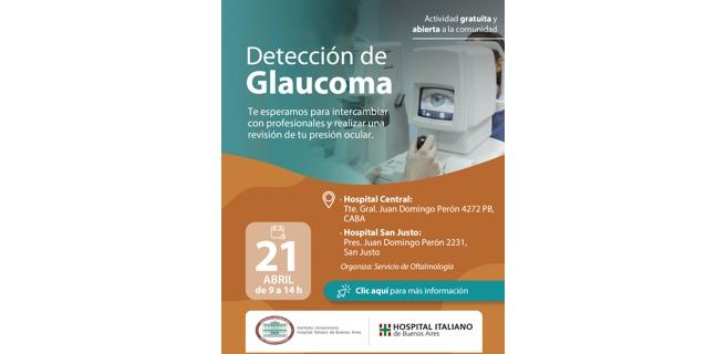 Portada de El Hospital Italiano se suma a la Campaña Nacional de Detección del Glaucoma 2023