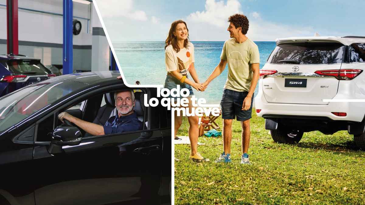 Portada de “Todo lo que te mueve”, la nueva campaña regional de Toyota 
