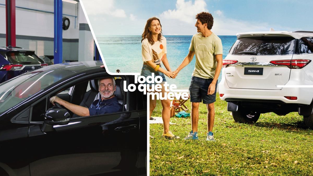 Portada de “Todo lo que te mueve”, la nueva campaña regional de Toyota 