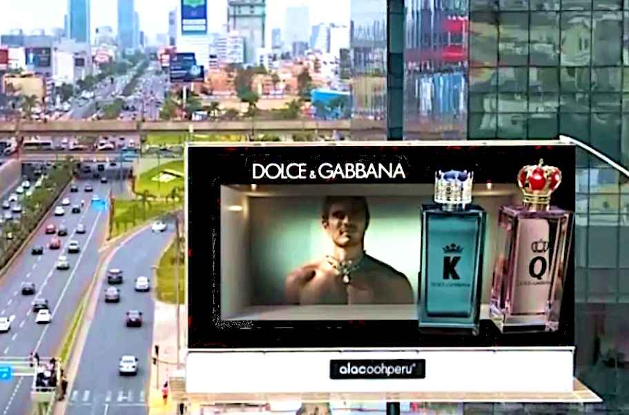 Portada de Campaña 3D de Dolce & Gabbana junto a Latcom
