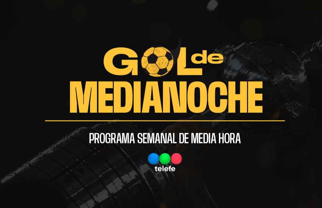 Portada de "Gol de Medianoche", el nuevo programa de Blink Televisión por Telefe