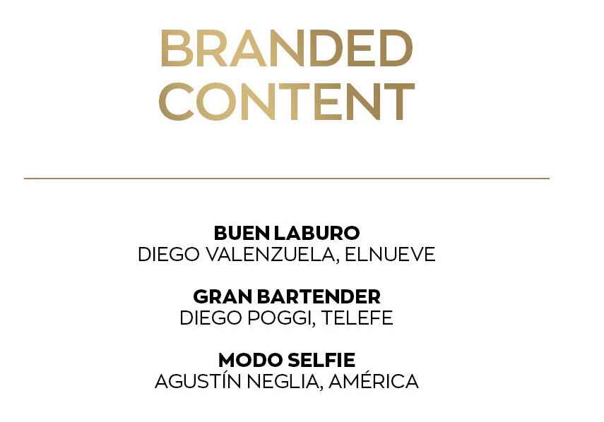 Portada de Los branded content serán premiados en el Martín Fierro 2023