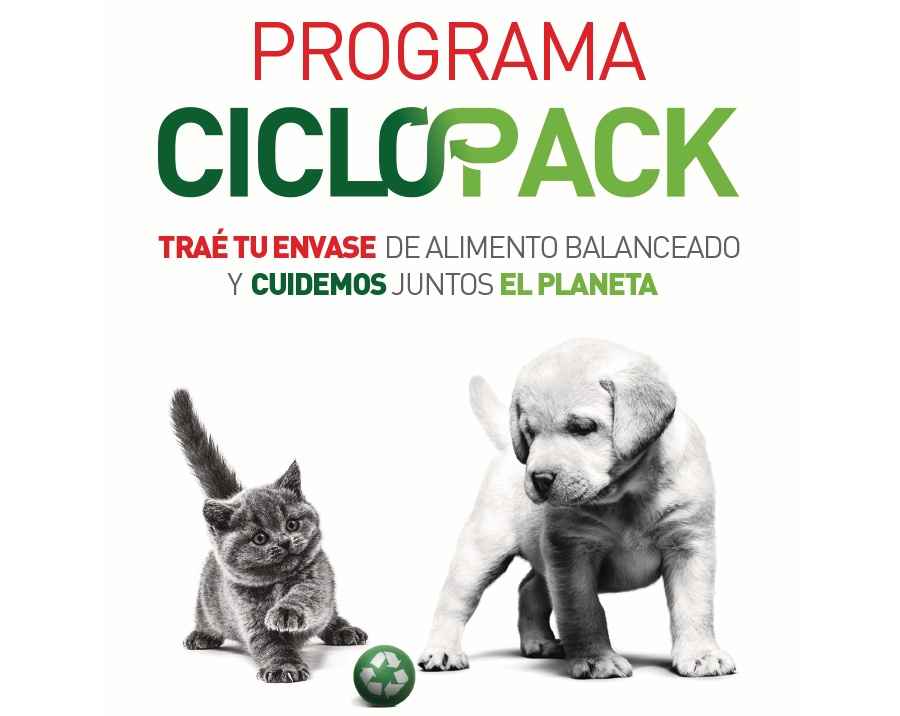 Portada de Royal Canin presenta Ciclopack, su programa de reciclado de empaques de alimento balanceado