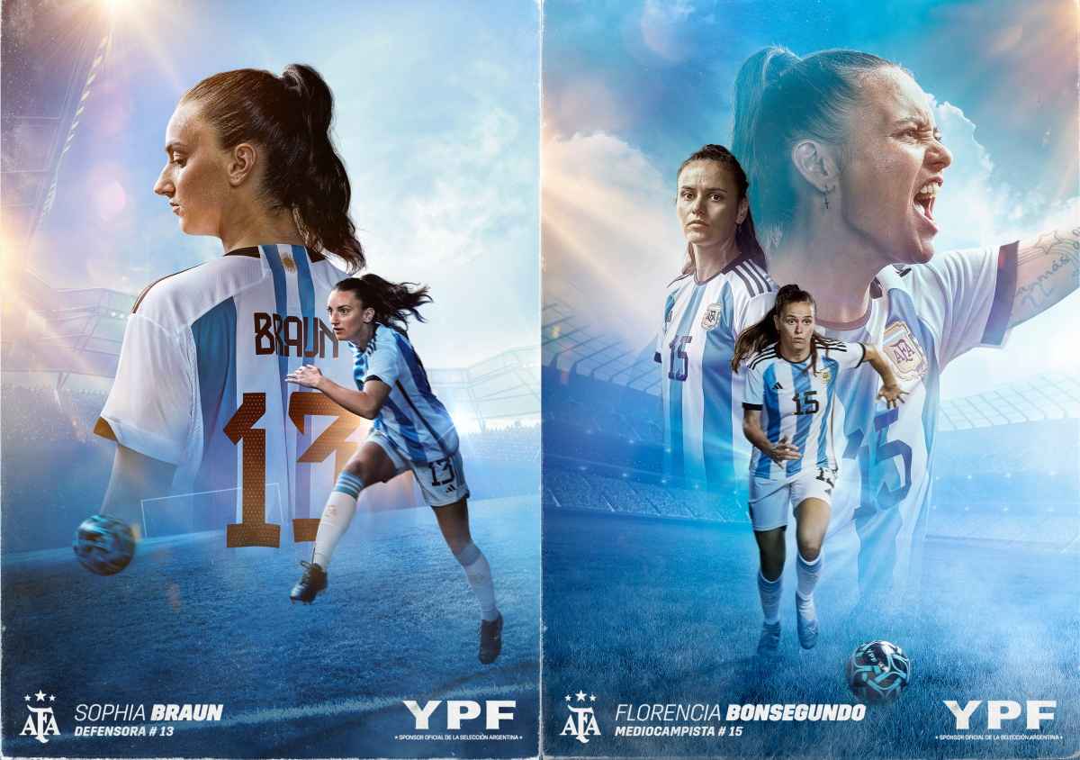Portada de YPF y BBDO lanzan la una colección de posters de fútbol femenino con la campaña ÍDOLAS