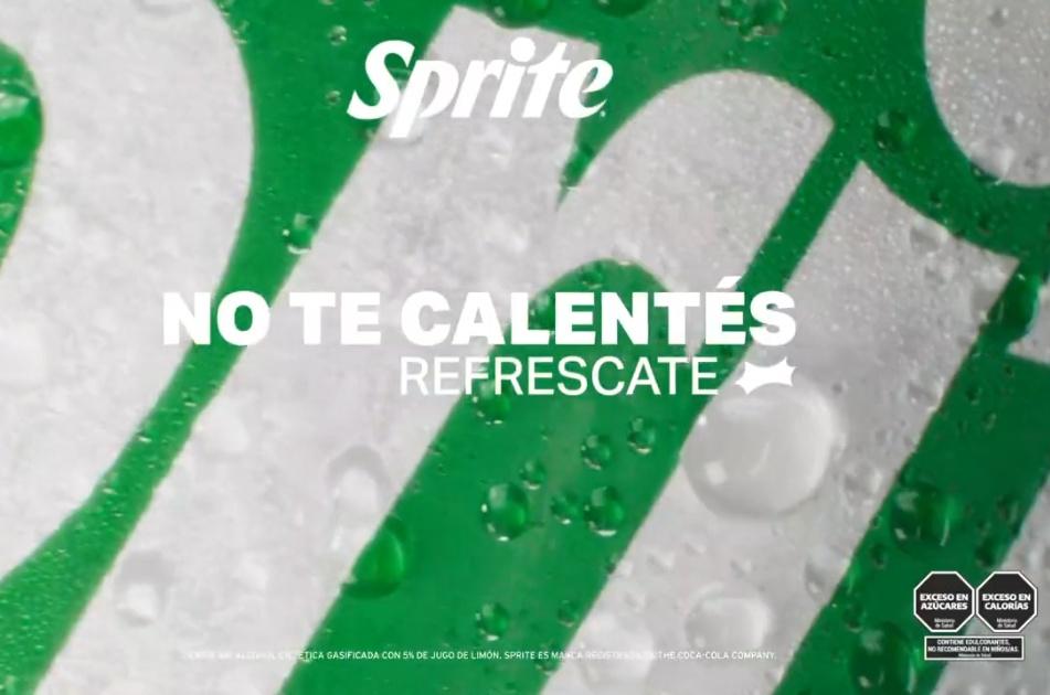 Portada de Sprite lanza la campaña "No te calentés, refrescate" para presentar su nueva receta