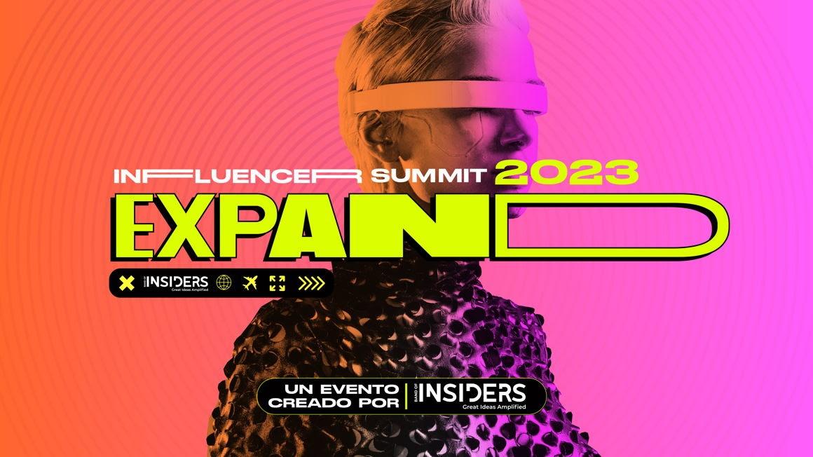 Portada de Se encuentra abierta la inscripción gratuita al Influencer Summit 2023: Expand
