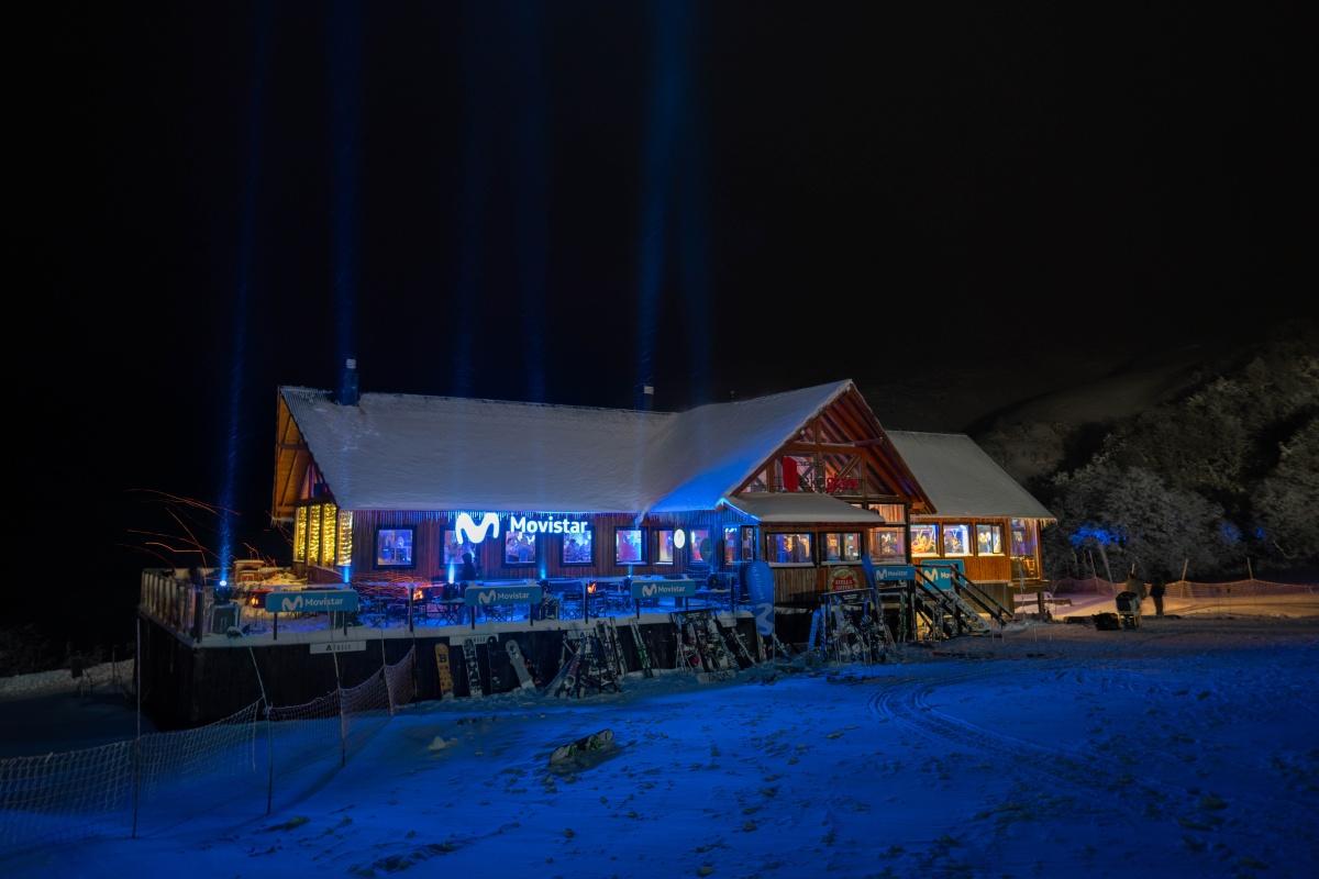 Portada de Movistar realizó una nueva edición del Movistar Ski Day & Night