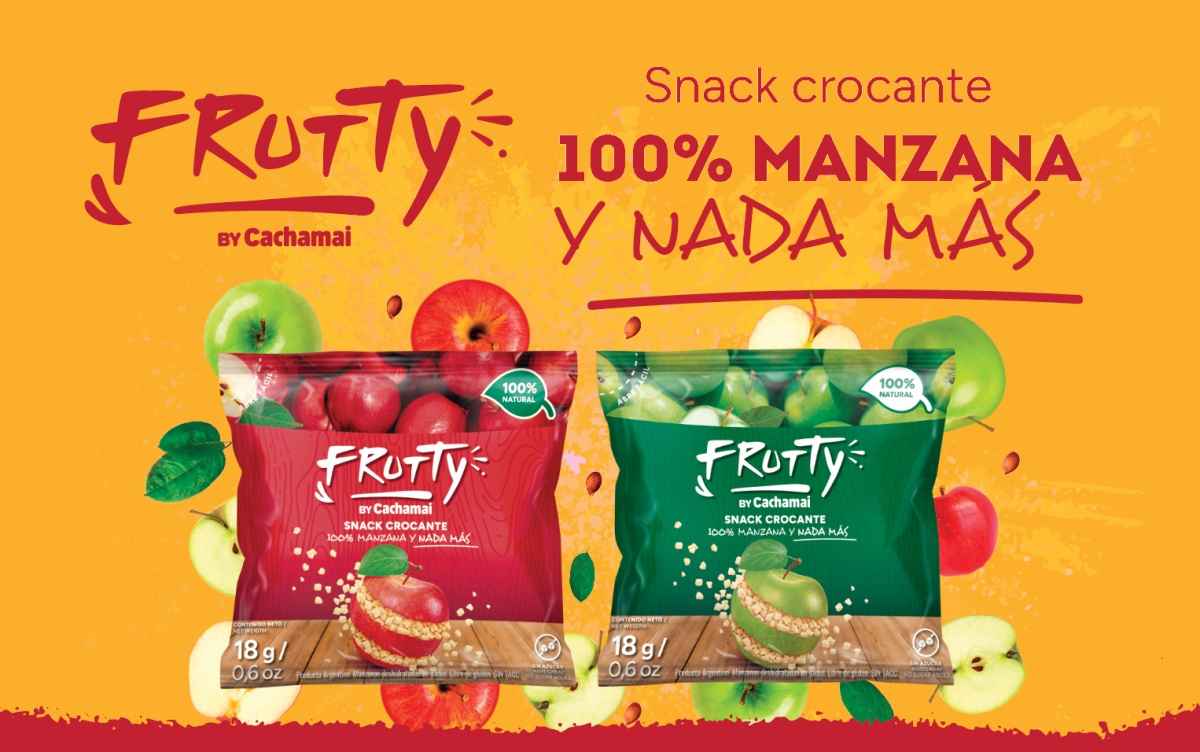 Portada de Cachamai lanza su nueva categoría: Frutty, un snack saludable
