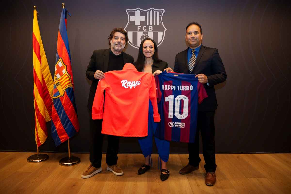 Portada de Alianza de Rappi con el FC Barcelona