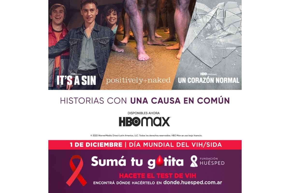 Portada de Warner Bros Discovery se une a la campaña "Suma tu gotita" para conmemorar el Día Mundial del VIH/SIDA