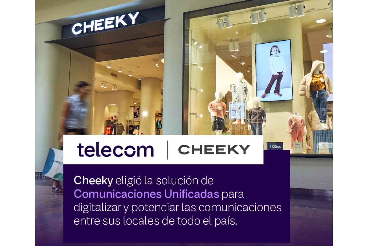 Portada de Telecom brinda a Cheeky la solución de Comunicaciones Unificadas para todos sus locales en la Argentina