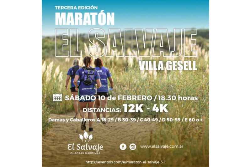 Portada de Llega la “Tercera Edición de la Maratón El Salvaje”