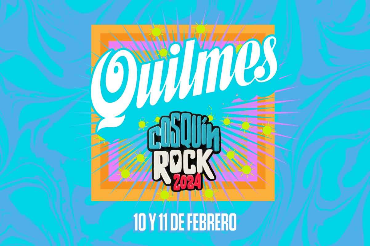 Portada de Quilmes en el Cosquín Rock 2024