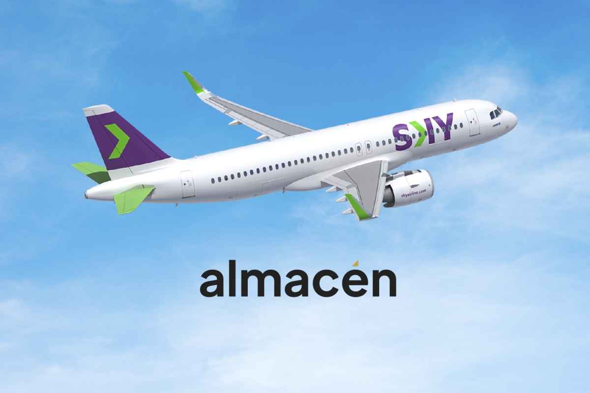 Portada de Almacén comenzó a trabajar con SKY Airline