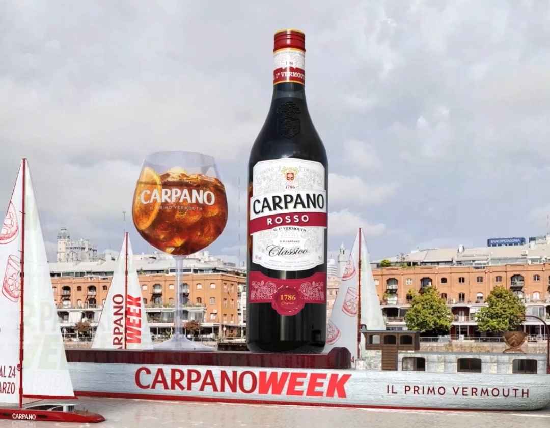 Portada de Carpano celebró la tercera edición de la Carpano Week 2024 con una intervención en Puerto Madero