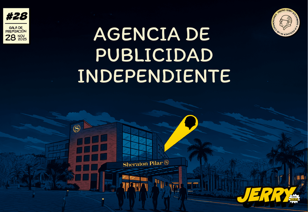 Portada de Premios Jerry 2025 - Agencia de Publicidad Independiente