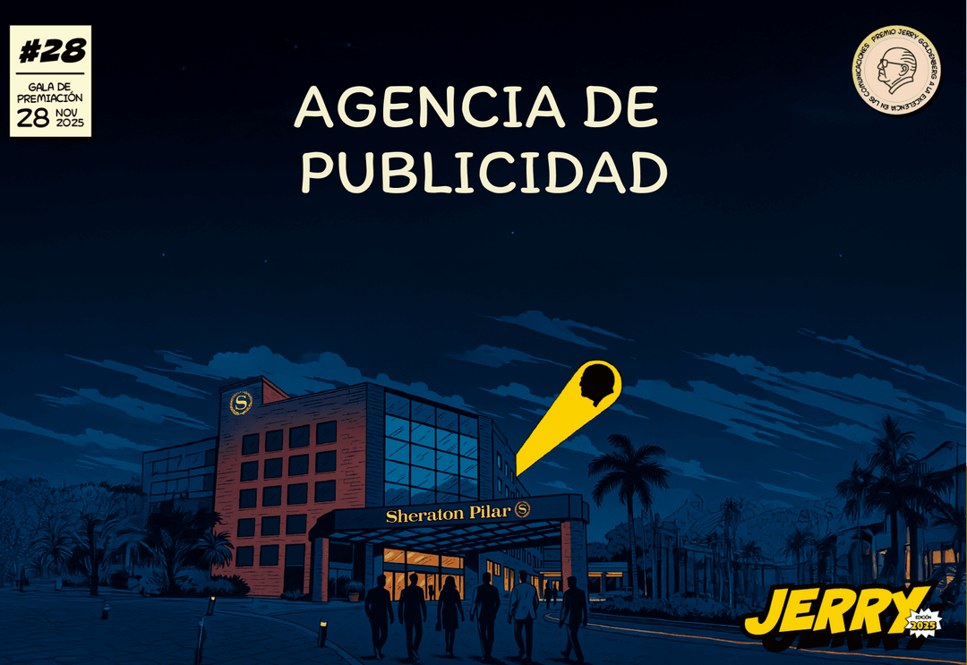 Portada de Premios Jerry 2025 - Agencia de Publicidad
