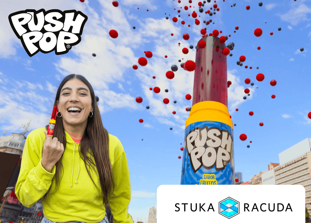 Portada de Stuka Racuda creó la nueva campaña de los chupetines Push Pop