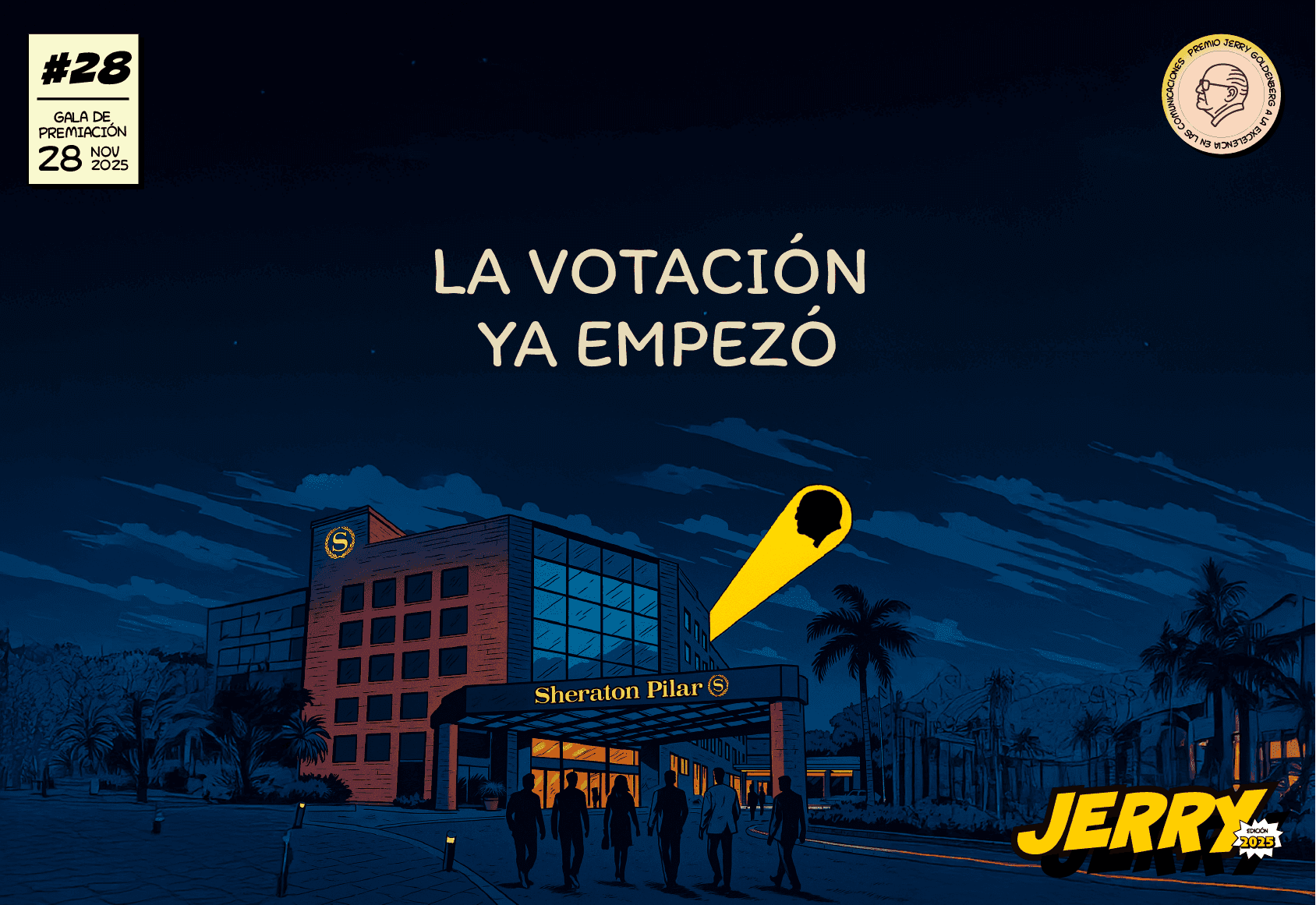 Portada de Ya se puede votar en los Premios Jerry