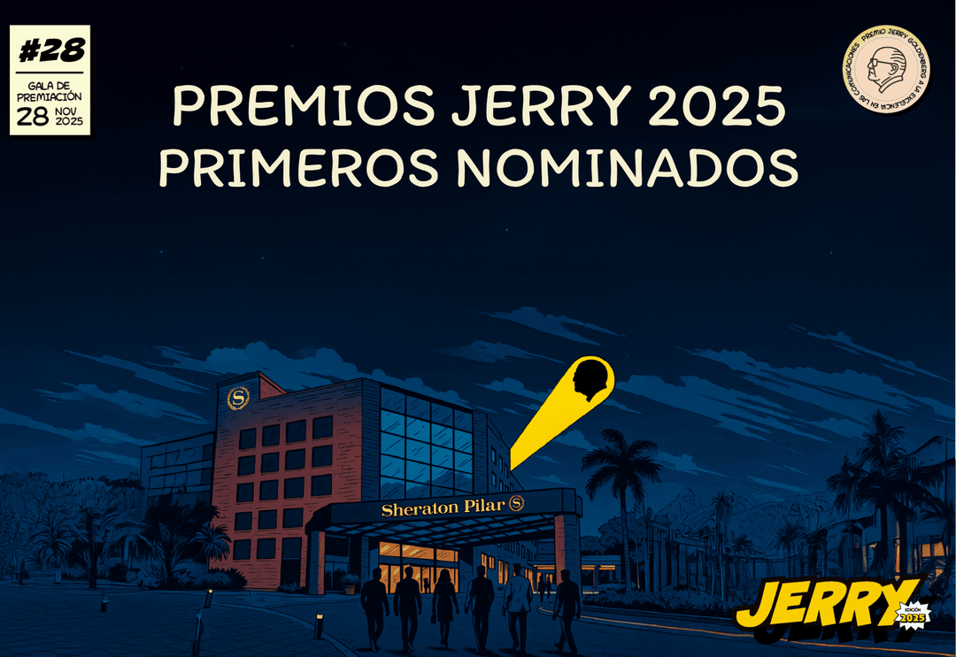 Portada de Presentamos los primeros nominados a los Premios Jerry 2025