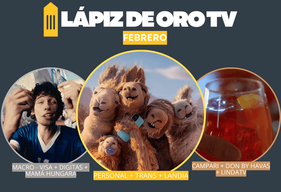 Portada de Personal , Trans y Landia ganan el Lápiz de Oro de TV Febrero