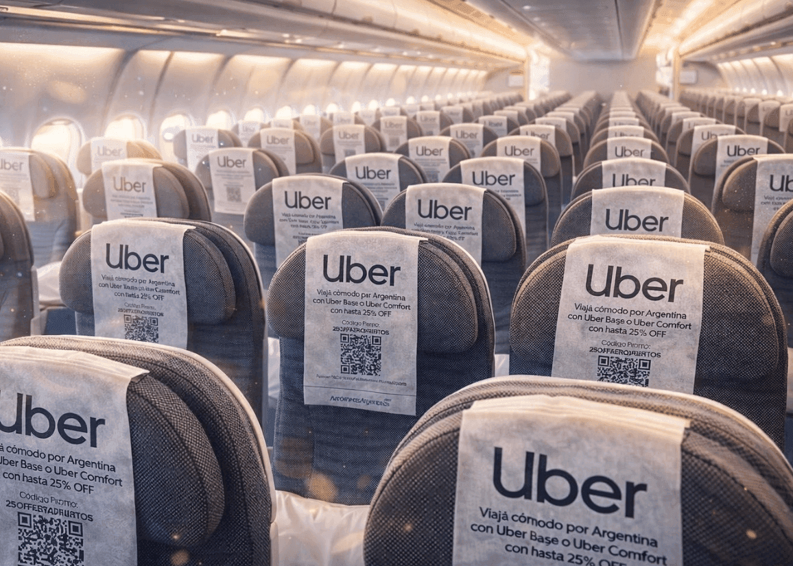 Portada de Smiles Motion impulsa una campaña de Uber a bordo de Aerolíneas Argentinas