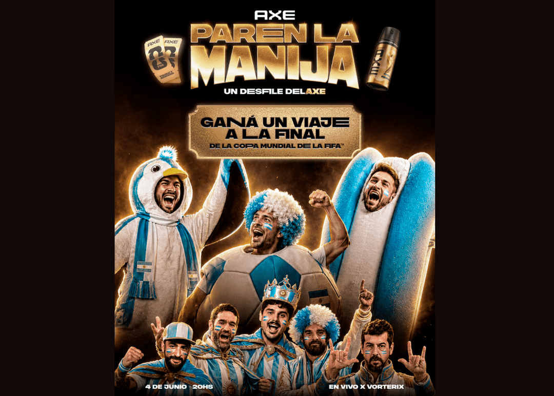 Portada de AXE y Paren la mano buscan al hincha más manija de Argentina